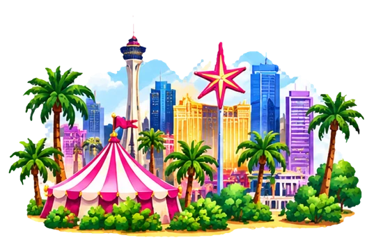 Las Vegas city artwork